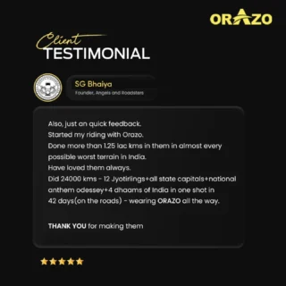 Instagram post from orazomotorcycling. This post is in position 1.