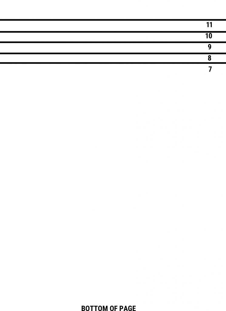 sizing paper