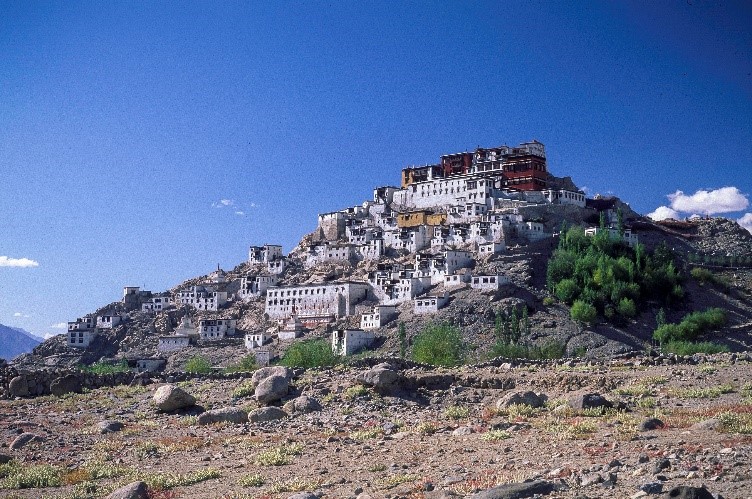 Thiksey Monastery on Road Trip to Leh Ladakh